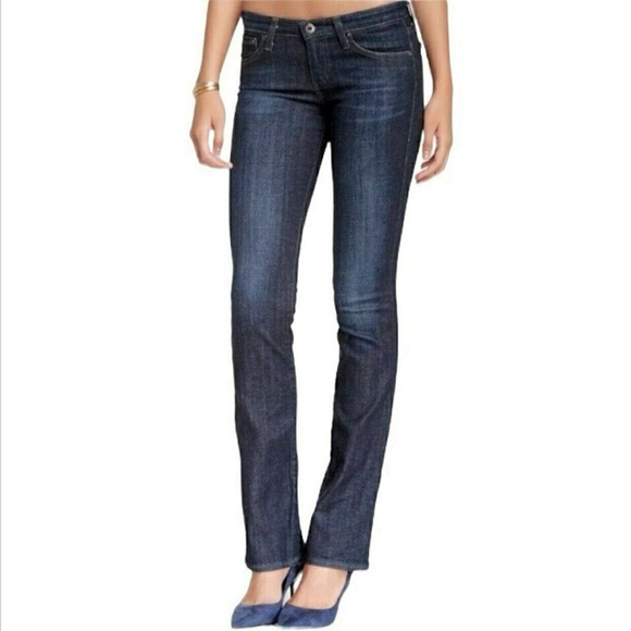 AG Adriano Goldschmied Olivia Skinny Boot Cut Size 29 x 33 - Picture 1 of 8